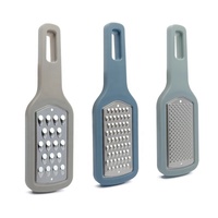 Traditionele Roestvrijstalen Kaasrasp Gember Knoflook Chopper Nootmuskaat Wasabi Rasp Zester Set