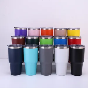 Hot Sale benutzer definierte Fabrik 30 Unzen Tasse Kaffee Reise tasse Flash Glas Thermoskanne Logo kann Design