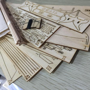 Kit Modello Veliero Storico Occidentale Harvey in <span class=keywords><strong>Legno</strong></span>, Regalo Creativo Fai da Te, Nave Pirata Barca a Vela Giocattoli Fai da Te per Adulti - Product Image 4