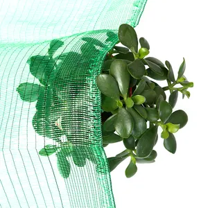 Hdpe Groene Agrarische Schaduw Netto Tuin Waterdicht Met Knoopsgat Plastic Netto Cover