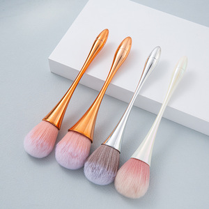 Goblet Rose Gold Xiaoman waist Loose Powder Brush <b>Makeup</b> Brush Blush Soft Hair smudge beauty <b>Tool</b> - Product Image 5