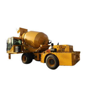 Puerto de descarga Altura 2 metros Salida por lote 4,0 metros cúbicos Camión mezclador de concreto de carga automática SLM4000S a la venta <span class=keywords><strong>Precio</strong></span> FOB - Product Image 1