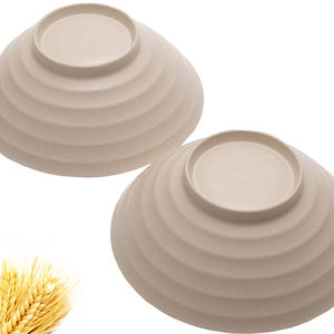 Service de table écologique de style <span class=keywords><strong>japonais</strong></span> simple, bol à ramen mignon, bol à soupe et nouilles, vaisselle domestique en coque de riz polie - Product Image 3