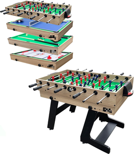 <span class=keywords><strong>Mesa</strong></span> de Juego Multifuncional Plegable y Portátil: Futbolín, Billar, Hockey de <span class=keywords><strong>Mesa</strong></span>, <span class=keywords><strong>Ping</strong></span> <span class=keywords><strong>Pong</strong></span> para Adultos, Niños, Familias y Salas de Juego - Product Image 1