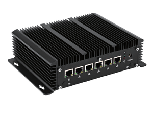 Mini PC Industrial sin Ventilador EVUC, Intel Core I3 <span class=keywords><strong>I5</strong></span> I7, 6 Puertos Intel I211 Gigabit LAN, Enrutador, Firewall, Ranura SIM, Compatible con 3G/4G, VPN - Product Image 4