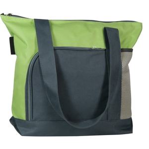 Borsa da Shopping personalizzata con Logo in poliestere con cerniera per eventi con Logo in tela Tote <span class=keywords><strong>libro</strong></span> personalizzato per il College - Product Image 2