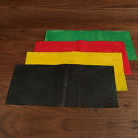 Papier magique rouge, vert, jaune, bleu, noir, feu, accessoires de magie préférés des magiciens, papier flash, magie sans cendres pour baguette de tir de feu