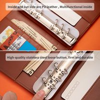 Hardcover A5 Kulit Buaya Perencana Notebook Jurnal A6 Buaya Cincin Binder