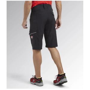 DIADORA UTILITY - 702.180070-80013/M DUCATI CORSE custom Bermuda en nylon stretch Noir-PANTALON DE TRAVAIL EAN 8053607264155 - Product Image 3
