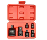Manchon d'adaptateur Cr-v de haute qualité 6 en 1 pour outil de perceuse électrique manchon de clé multifonctionnel ensemble d'adaptateurs de douille pneumatique