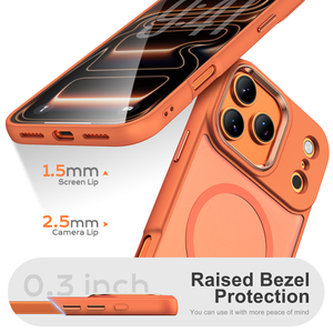 Nueva Funda Magnética para iPhone 17 Pro Max 16 15, Cubierta con Marco de Cámara Electrochapado, Accesorios Móviles Protectoras a Prueba de Golpes - Product Image 2