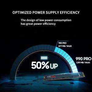 PCIe 4.0 NVMe M.2 SSD PS5 990 PRO พร้อมฮีทซิงค์ 1TB MZ-V9P1T0CW สำหรับ Samsung - Product Image 5