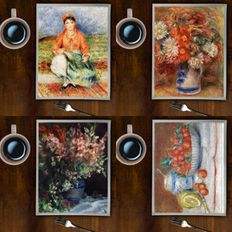 O'GuustReoir 50 Image Grand 40x40/40x50 Excellente Couleur Peintre Table Mat Qualité Mats & Pads [34750738] - Product Image 1