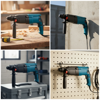 Marteau perforateur électrique léger de haute qualité 1000W, 220V, multifonction, neuf, pour travaux industriels, bricolage et démolition de ciment