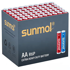 Piles alcalines LR6 avec logo personnalisé, durée de conservation exceptionnellement longue, plus vous achetez, moins cher devenent-elles - Product Image 1