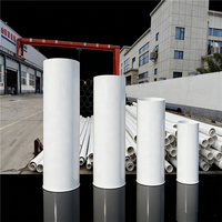 Tube électrique en PVC écologique, polyvinylechlorure, 16 mm - 50 mm, blanc, tuyau électrique en PVC, conduit, tuyaux ronds durables