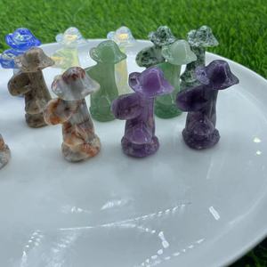 Hongo de Cristal de 2 Pulgadas, Tallado a Mano, de Piedra Natural, Artesanía Popular, con Propiedades Curativas Múltiples - Product Image 6