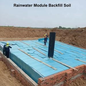 Réservoir de drainage modulaire multicouche résistant à la corrosion pour la collecte des eaux de pluie sous les habitations, les jardins, les terrains de jeux et les autoroutes - Product Image 6