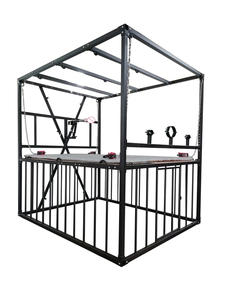 <span class=keywords><strong>Lit</strong></span> sexuel BDSM HM, grand mobilier de Dungeon, pour punition adulte, avec menottes et dispositifs de <span class=keywords><strong>bondage</strong></span>, <span class=keywords><strong>lit</strong></span> érotique - Product Image 4