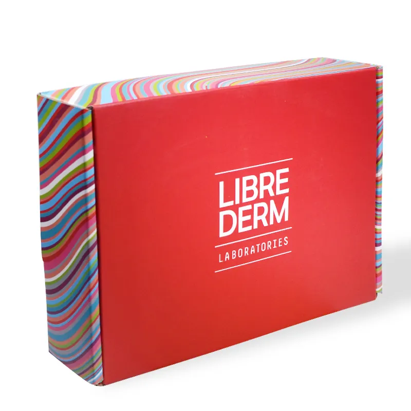 Бесплатный образец роскошная коробка для доставки логотипа на заказ для подарочных поделок блестящего цвета