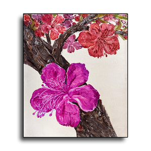 Handmade hiện đại kết cấu hoa sơn dầu cao vải trang trí nội thất tường nghệ thuật có tính năng phong cảnh tác phẩm nghệ thuật - Product Image 4