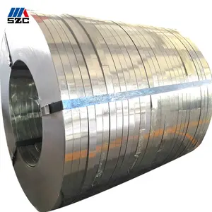 high precision galvanized steel coil slitting mach slitted galvanized gi steel strip coil