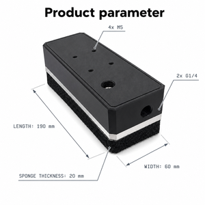 EPDM โฟม130*390สำหรับระบบอัตโนมัติรวมชิ้นส่วนนิวเมติกสูญญากาศสายพานลำเลียงหุ่นยนต์ดูดสูญญากาศ - Product Image 4