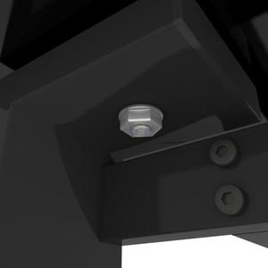 Juego de mesa de comedor y sala de estar de diseño minimalista multifunción fácil de limpiar características de seguridad superiores de resina para la oficina en casa - Product Image 4