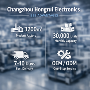 Cargador de Pared Hongrui HR005 36V 25A con Iluminación LED para Bicicleta Eléctrica/Scooter/Triciclo con Batería de Litio, Se Acepta OEM - Product Image 5