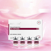 Sérum Visage à l'Acide Hyaluronique AQUA, Soin Anti-Acné, Peptide Vert Hydratant, Réparateur et Revitalisant pour la Peau, Fournisseur OEM