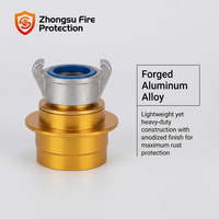 Adaptateur professionnel pour tuyau d'incendie forestier DN65 DN40 DN25 en alliage d'aluminium, raccord rapide réducteur pour la lutte contre les incendies forestiers et les opérations de sauvetage