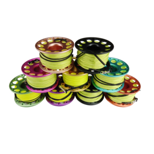 Thiết kế 15m phẳng dây nhôm Scuba lặn ngón tay Reel ống chỉ - Product Image 1