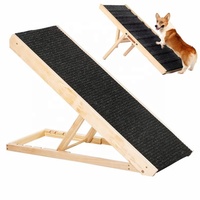 Rampe en bois pour animaux de compagnie, escalier de sécurité intérieur personnalisé, durable et haut, pour chat, chien, poussette, avec couleur personnalisée, planche en bois