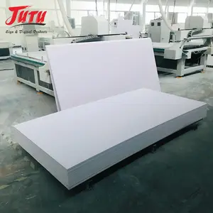 JUTU PVC Foamex Sheet 4x8 PVC Foam Board 2mm 3mm 4mm 5mm für den Werbe druck