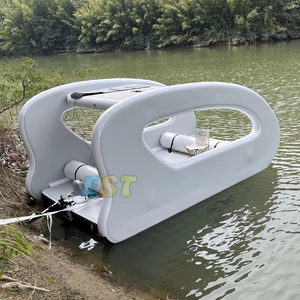 Bateau gonflable de luxe DWF pour motomarine Bateau gonflable Panzer de mer Bateau électrique gonflable Île flottante pour lac et rivière - Product Image 3