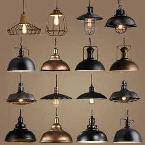Candelabros de estilo Industrial Retro minimalista personalizados, luces colgantes para Loft, Bar, restaurantes, comedor