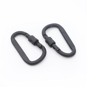 Mousqueton en aluminium personnalisé avec logo laser 7cm crochet à ressort léger accessoires de <span class=keywords><strong>camping</strong></span> et de randonnée porte-clés promotionnels pour l'escalade - Product Image 6