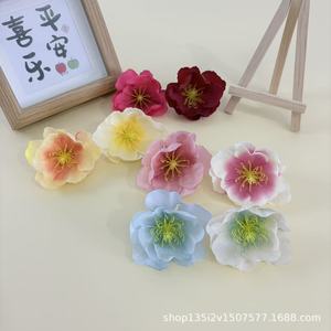 Qiye <b>Artificial</b> <b>Flowers</b> Phoenix <b>Flower</b> Headpiece Silk Embossing Injection Molding Wedding Decoration Handmade DIY Floral Craft - Product Image 3