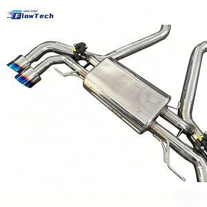 ท่อไอเสีย Valvetronic Catback ประสิทธิภาพสูงสำหรับ BMW G42 M240i B58 3.0T ผลิตจากสแตนเลส 304 พร้อมวาล์วควบคุมเสียง  ผิวขัดเงา - Product Image 3