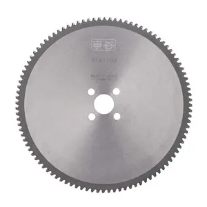 Metal cutting saw disc tct circular saw blade alloy steel bearing steel CNC circular metal saw machine manufacturer OEM