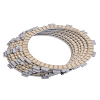 Discos de Embrague de Fibra para Motor de Motocicleta, Grosor de 3 mm, para Kawasaki ZL 600 Eliminator GPZ 400 R Z 400 KLR 650 ER-6 650