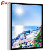 A0 Top Seller Haute Lumen Usine Directement Magnétique LED Rétro-Éclairé Boîte à Lumière