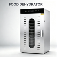 Déshydrateur alimentaire commercial avec fenêtre de visualisation, séchoir à herbes à séchage uniforme