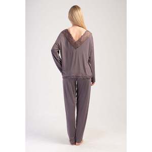 Chemise de nuit à manches longues Danteelly pour femme, taille XXL, par What Lyc Viscon, confortable et élégante, prête à porter! - Product Image 1