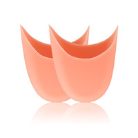 JOGHN Couvre-orteils en gel de silicone à couverture intégrale, manchon protecteur souple pour les danseuses de ballet et les femmes qui portent des talons hauts