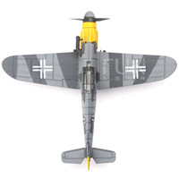 Modèle d'avion en plastique BF109 1:48, jouets militaires, Spitfire, avion de chasse de l'armée, modèle de construction éducatif en plastique, jouets pas chers pour enfants