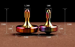 Nhà máy trực tiếp bán tùy chỉnh thép không gỉ thần tài spinner Đồ chơi CNC gia công cải thiện tập trung & làm giảm căng thẳng - Product Image 6