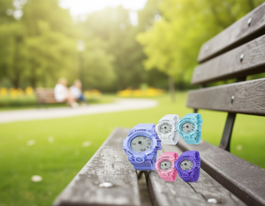 Orologio Sportivo Digitale per Bambini, Cassa in Plastica 38mm, Resistente all'Acqua 10m, Cinturino con Fibbia, Colori Assortiti - Product Image 2