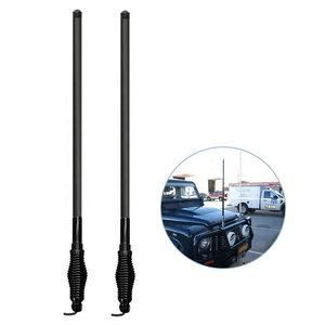 Antena Móvil de Doble Banda VHF/UHF para Automóvil, Antena 4G de Alta Resistencia con Resorte - Product Image 2