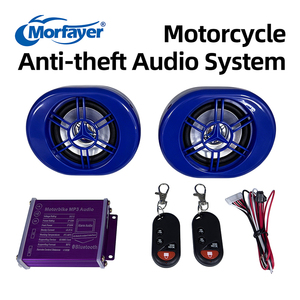 Yüksek kaliteli motosiklet aksesuarları manuel mp3 çalar çalar hoparlörler ile - Product Image 1